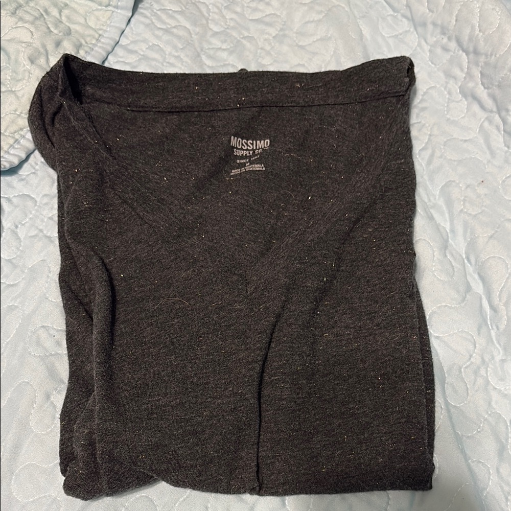 Mossimo Black V-Neck T-Shirt
